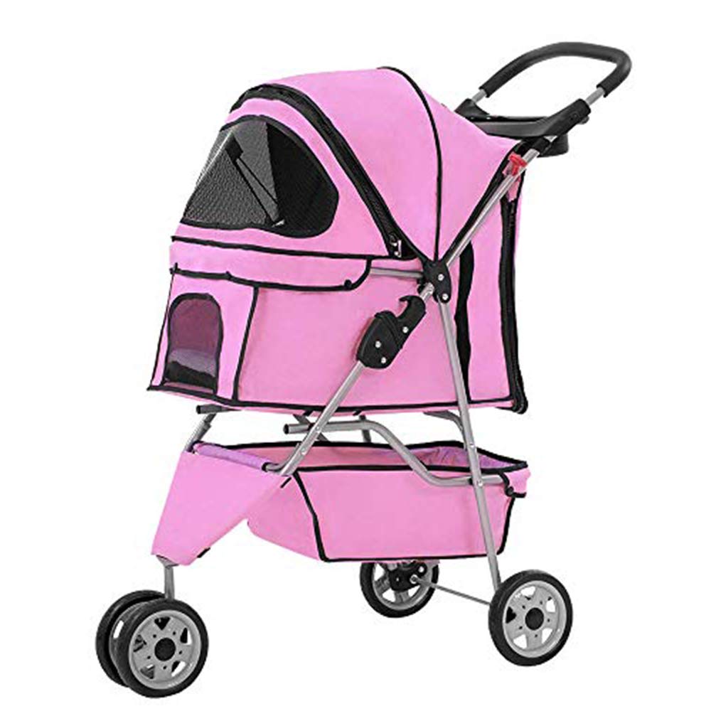 Cats 3 Wheels Stroller Jogger Foldable Travel Carrier