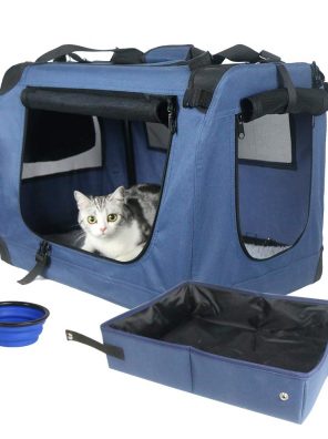 Prutapet Large Cat Carrier 24x16.5x16.5 Soft-Sided