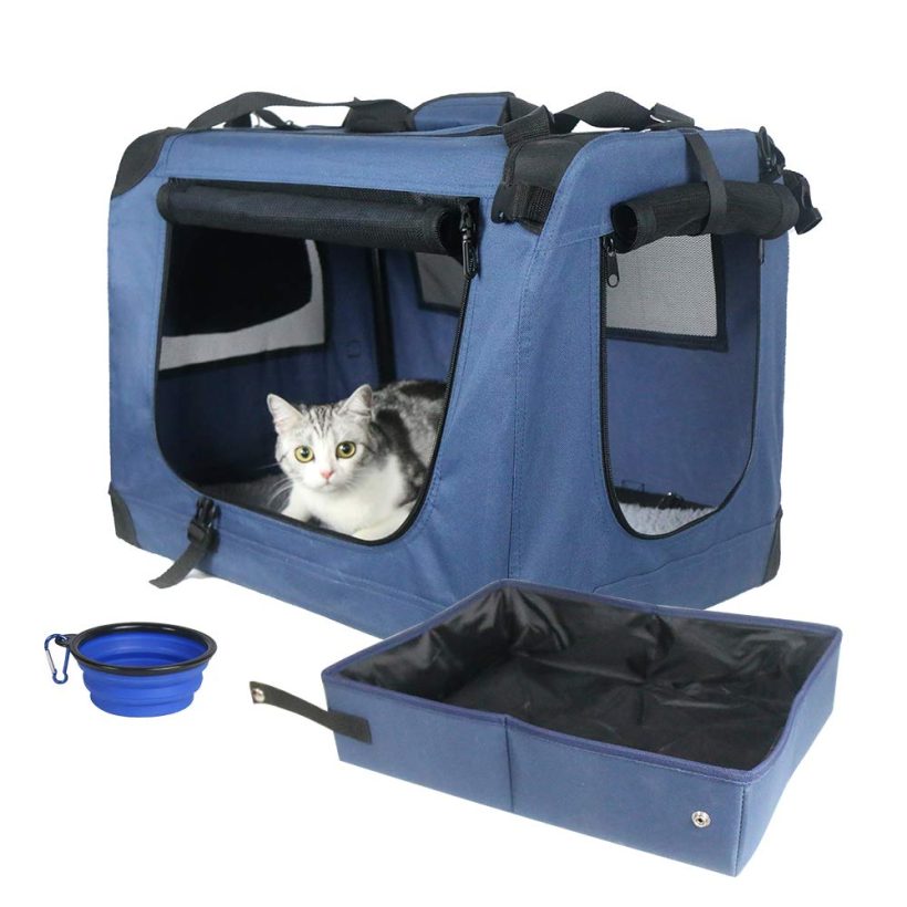 Prutapet Large Cat Carrier 24x16.5x16.5 Soft-Sided