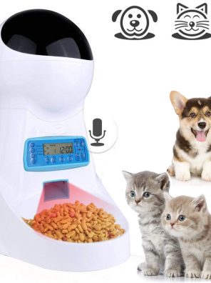 Automatic Cat Feeder, Dog Pet Feeder Food Dispenser