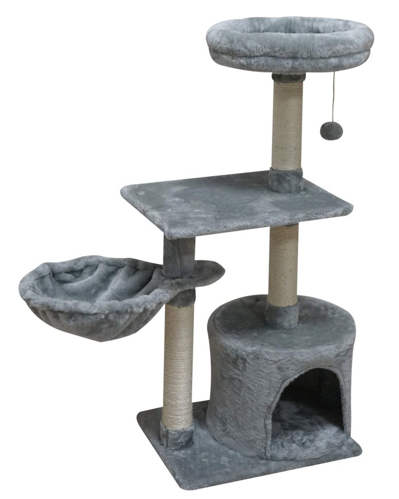 FISH&NAP US08H Cat Tree with Jump Platform