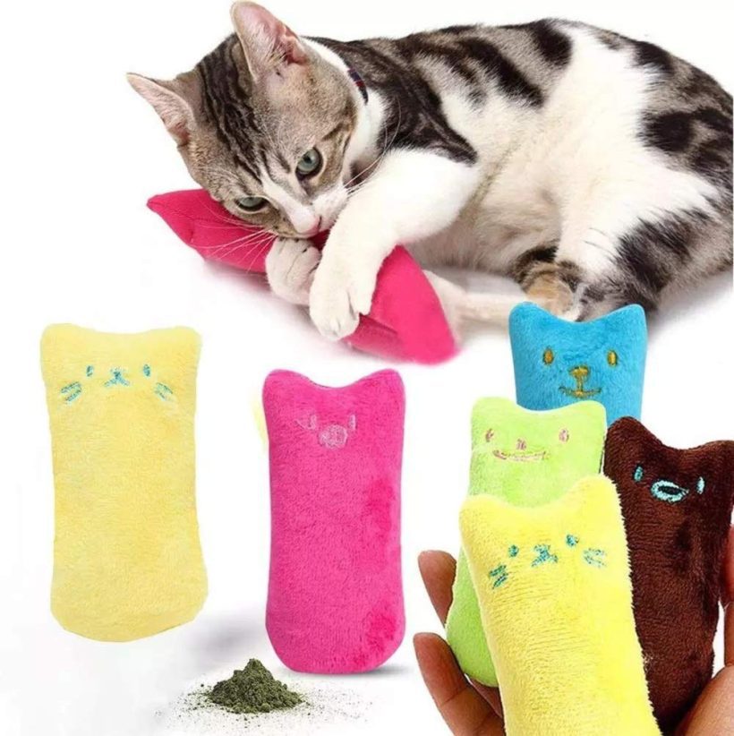 BAT 5 Pack Teeth Grinding Catnip Toys