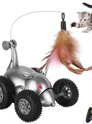 Moving Automatic Robotic Rat Sound Chaser Prank Car