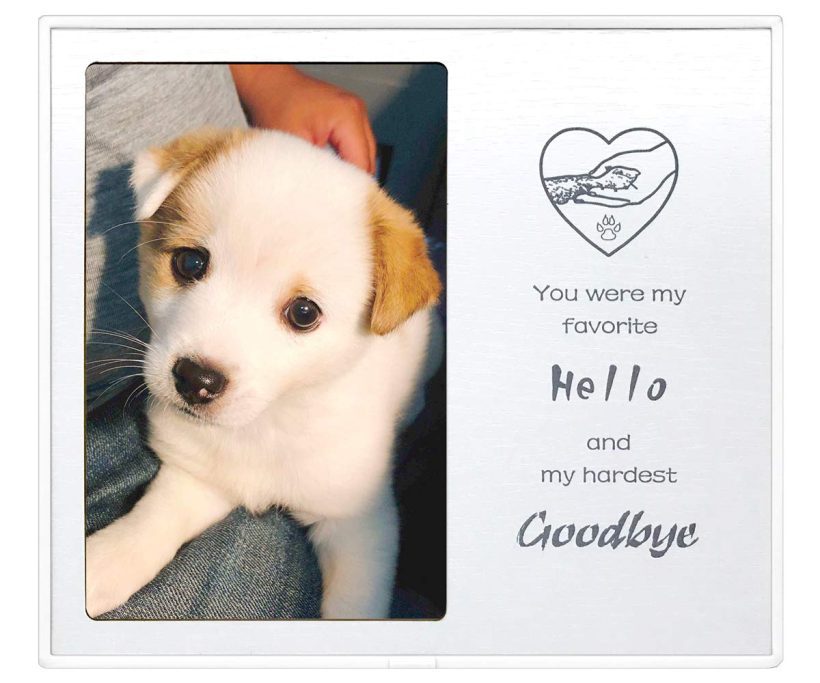 JOEZITON Pet Memorial Picture Frame