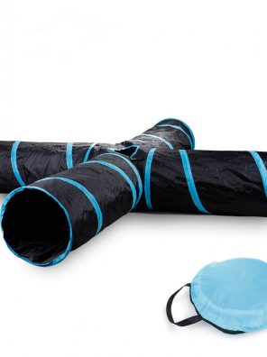 Cat Tunnel Kitty Collapse Cat Toy for Indoor Cats