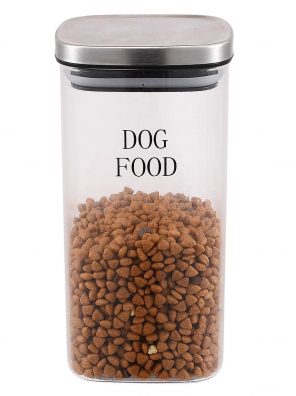 Morezi Dog Treat and Food Storage Tin