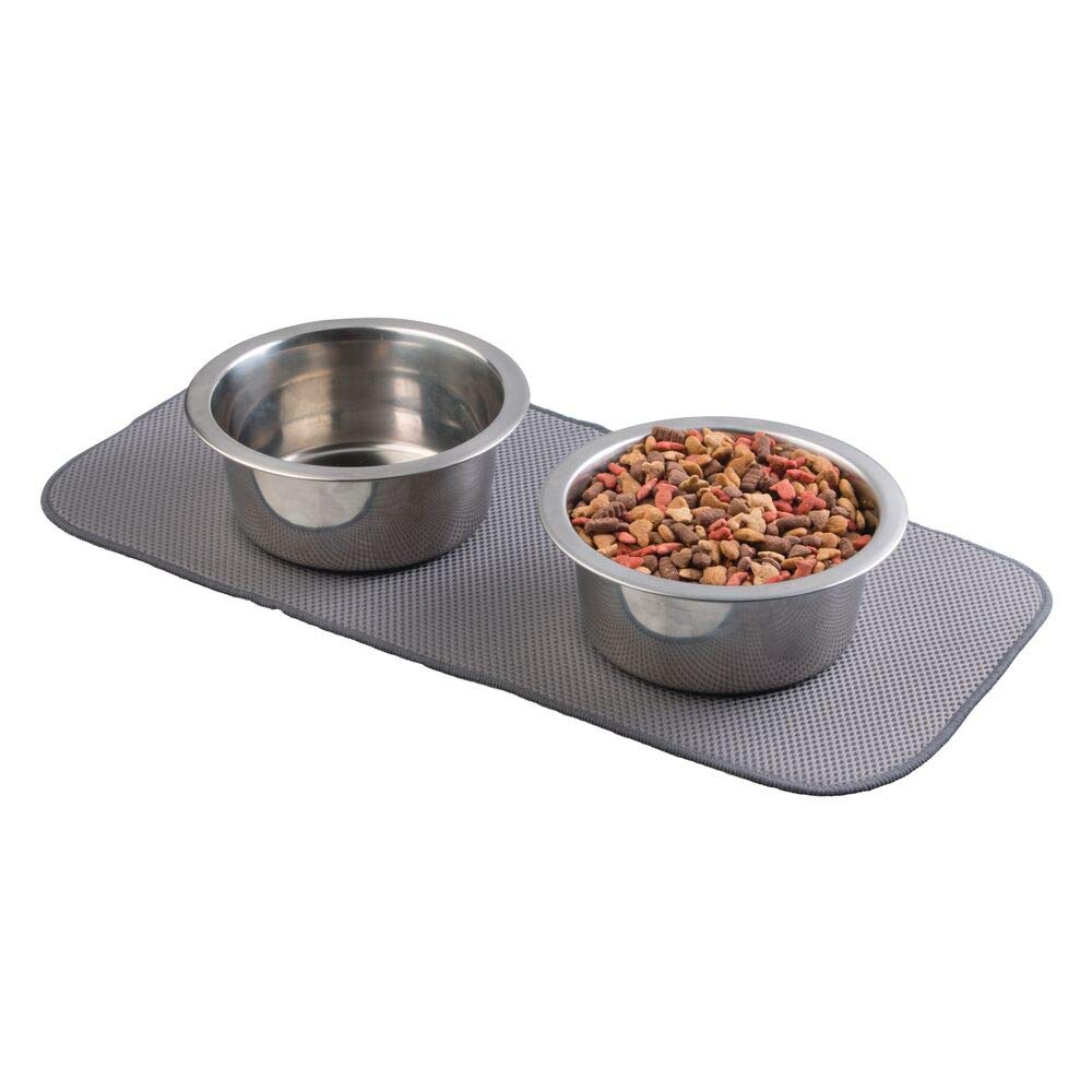 Pet Food and Water Bowl Feeding Mat for Cats