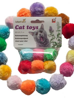 Talk Cat Toys Furry Rattle Ball for Kitty