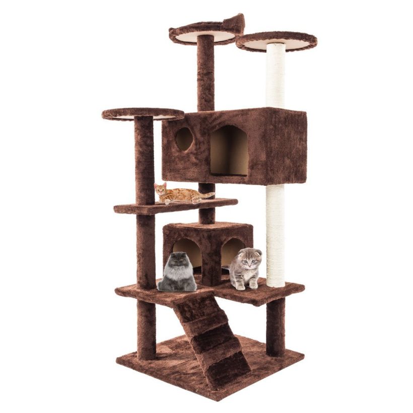 Cat Tree Tower Scratching Post Play House