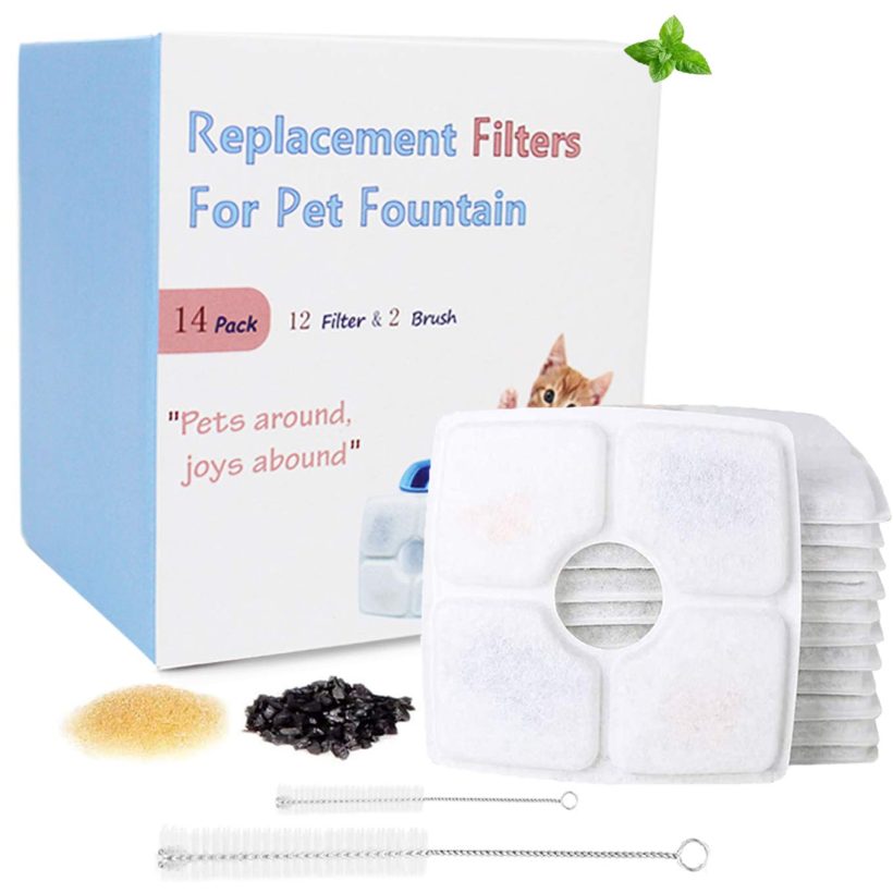 Cat Fountain Filter Replacement 14PC