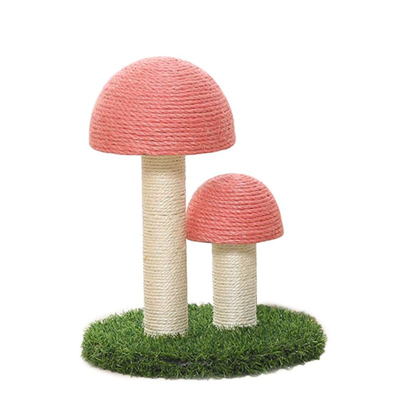 GREENWISH Cat Scratching Post, The Mushrooms Cats Scratcher