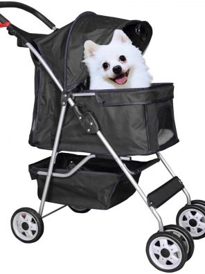 4 Wheels Pet Stroller for Dogs/Cats