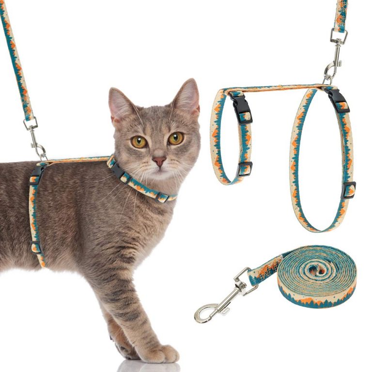 Cat Harness and Leash Set with Natural Scenery Pattern Review Price ...