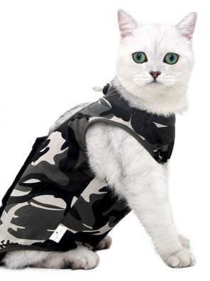 Mummumi Pet Cat Recovery Suit, Cat Abdominal or Skin Diseases