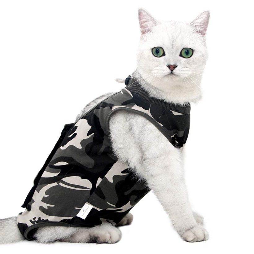 Mummumi Pet Cat Recovery Suit, Cat Abdominal or Skin Diseases