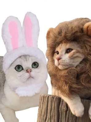 Cats Wig Costume for Cat Costume Bunny Rabbit Hat Headwear