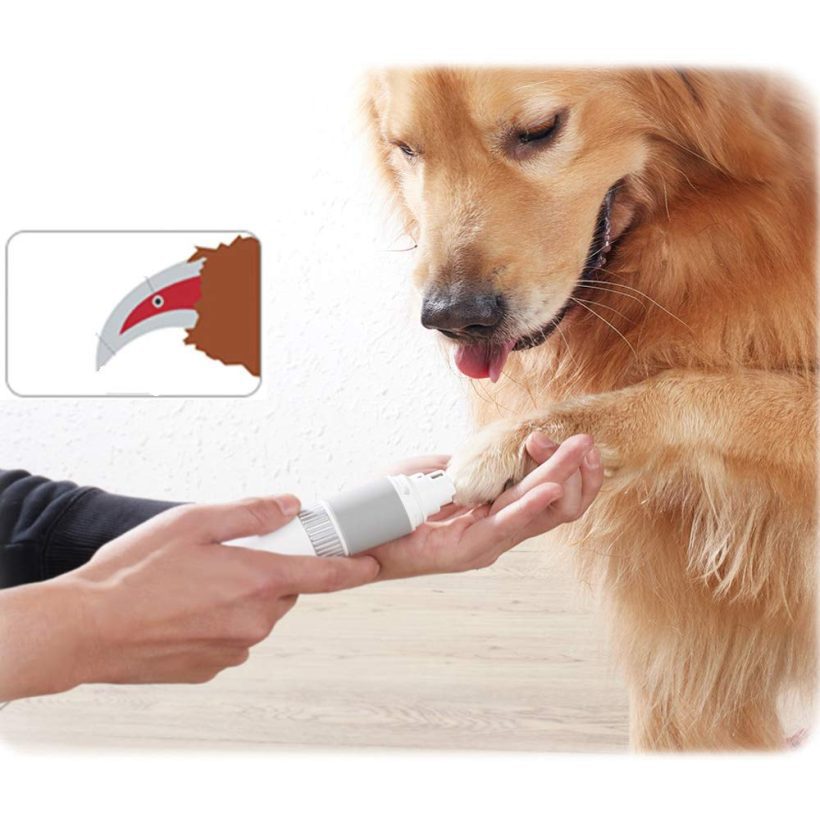 WOOFMEW Stepless Speed Regulation Pet Nail Grinder