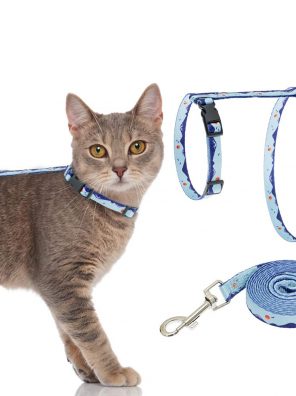 SCENEREAL Cat Harness and Leash Set