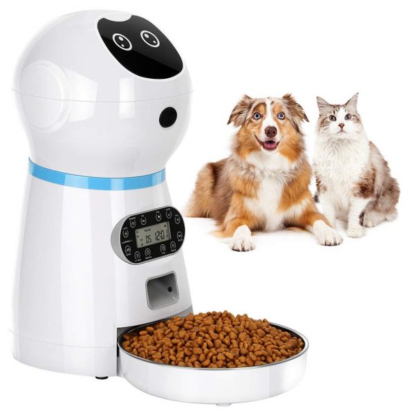 Automatic Cat Feeder Programmable Voice Recording