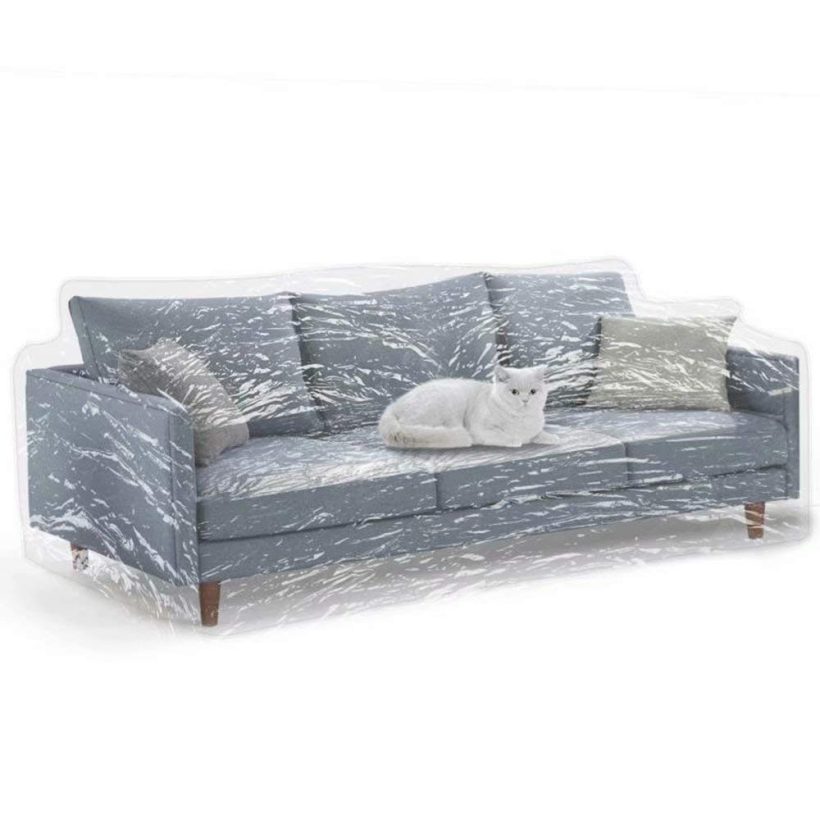 Clear Thicker Couch Cover for Pets