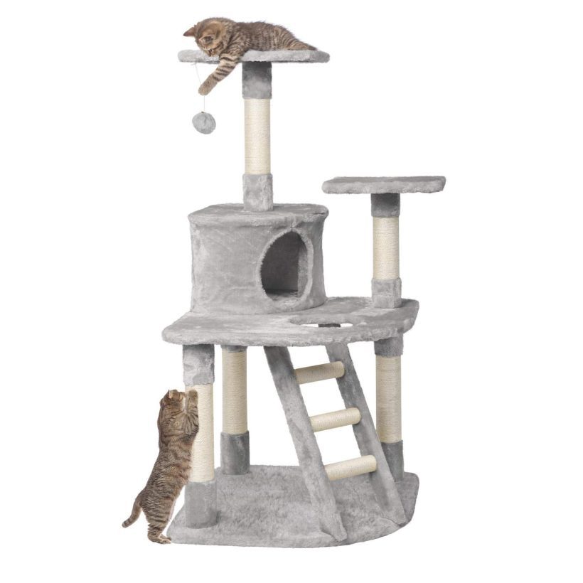 YAHEETECH Cat Scratching Posts Hanging Ball