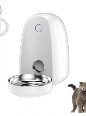 OOFAH Smart Feed Cat Feeder, Wi-Fi Enabled