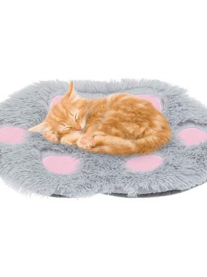 Soft Plush Cat Bed Mat for Indoor Cats