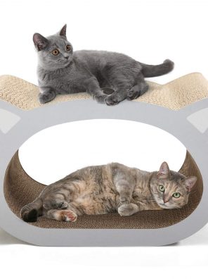 COZIWOW Cat Scratching Post Cardboard for Jumbo Adult Cat