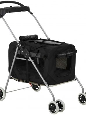Dog Stroller Cat Stroller Pet Carseat Carriers Bag