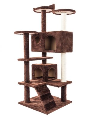 Cat Tree Tower Scratching Post Kitten Furniture