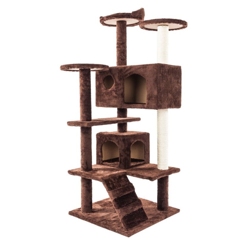 Cat Tree Tower Scratching Post Kitten Furniture