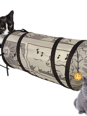 Anxyuan Collapsible Cat Tunnel Tube