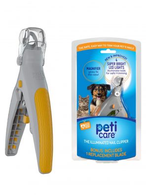 LED Light Pet Nail Clipper- Great for Trimming Cats