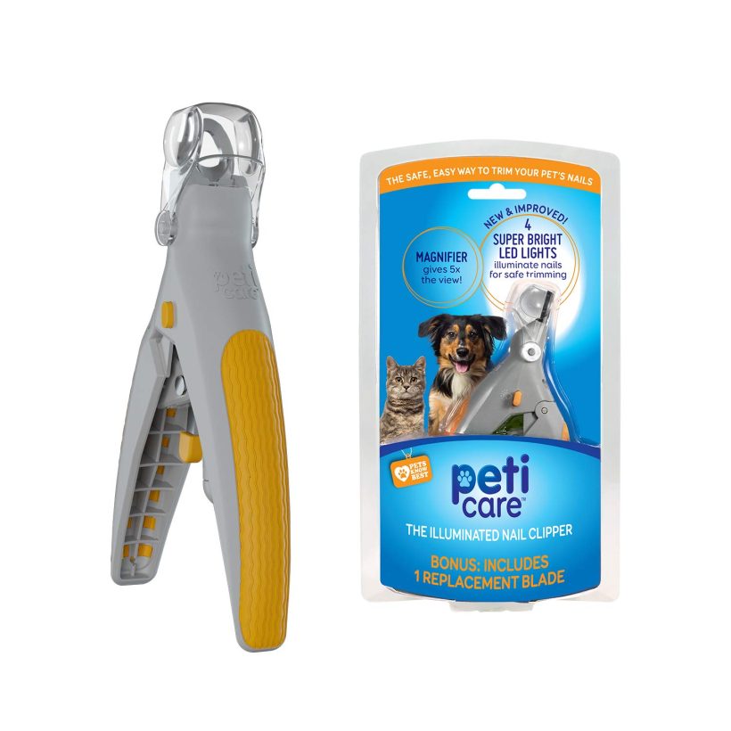 LED Light Pet Nail Clipper- Great for Trimming Cats