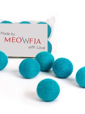 Wool Ball Toys for Cats Mini Tennis Balls