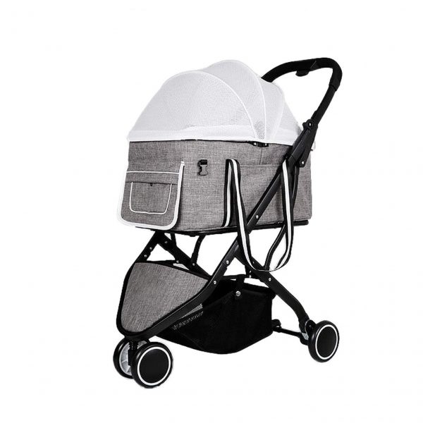 Folding Cat Carrier Easy Walk Travel Carriage for Pets