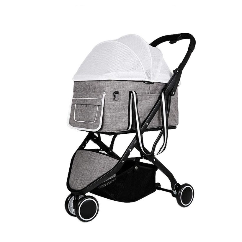 Folding Cat Carrier Easy Walk Travel Carriage