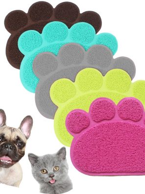 JOYJULY PVC Pet Dog Cat Puppy Kitten Dish Bowl