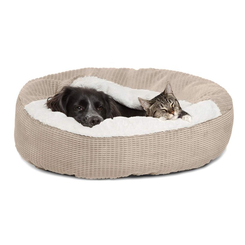 Luxury Orthopedic Cat Bed with Hooded Blanket