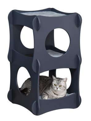 Cat House Furniture with Removable Soft Cushion for Rest