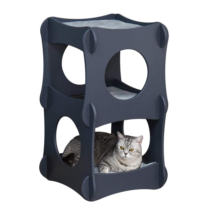 Cat House Furniture with Removable Soft Cushion for Rest