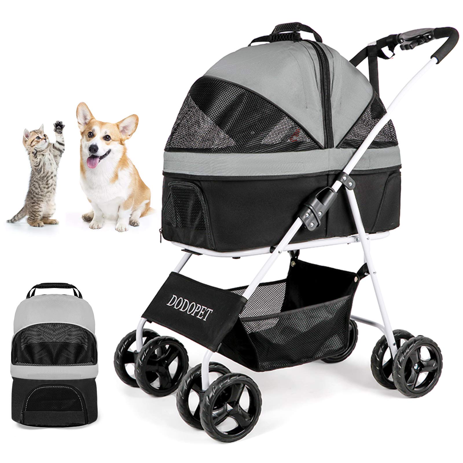 Dog/Cat/Pet Stroller for Small-Medium Pet