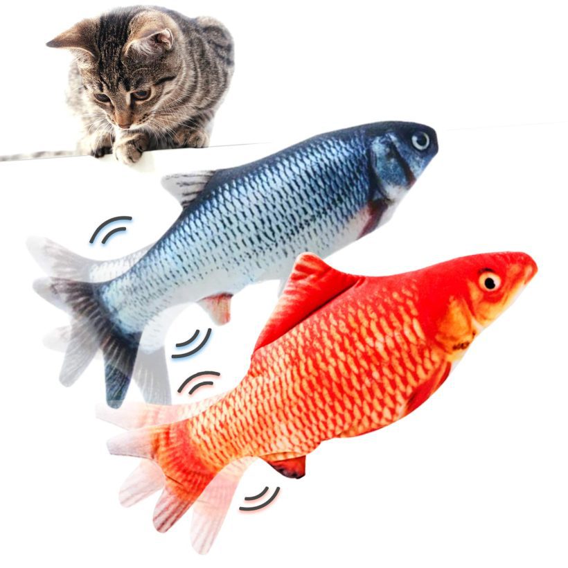 Cat Toys for Indoor Cats Electric Moving Fish Cat Toy