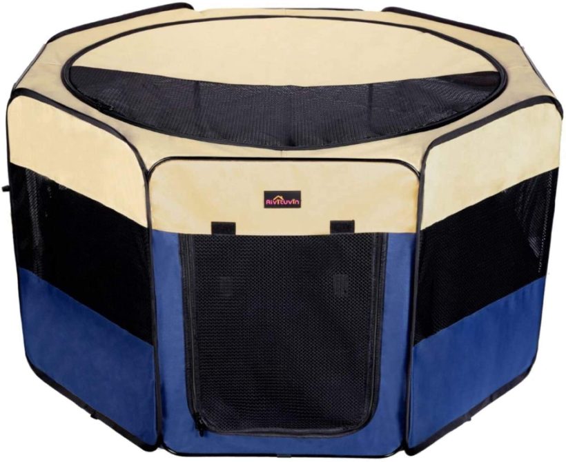 Aivituvin Dog Playpen 29.5" Portable Puppy Pen