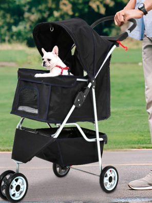 3 Wheels Pet Stroller Large/Small Dog