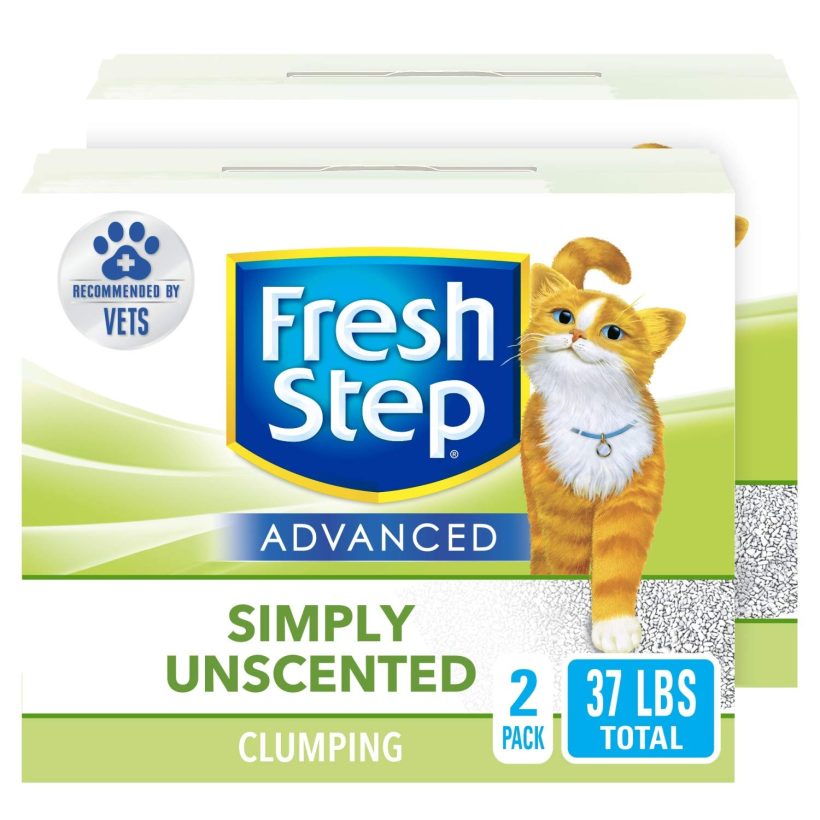 Fresh Step Advanced Simply Unscented Clumping Cat Litter