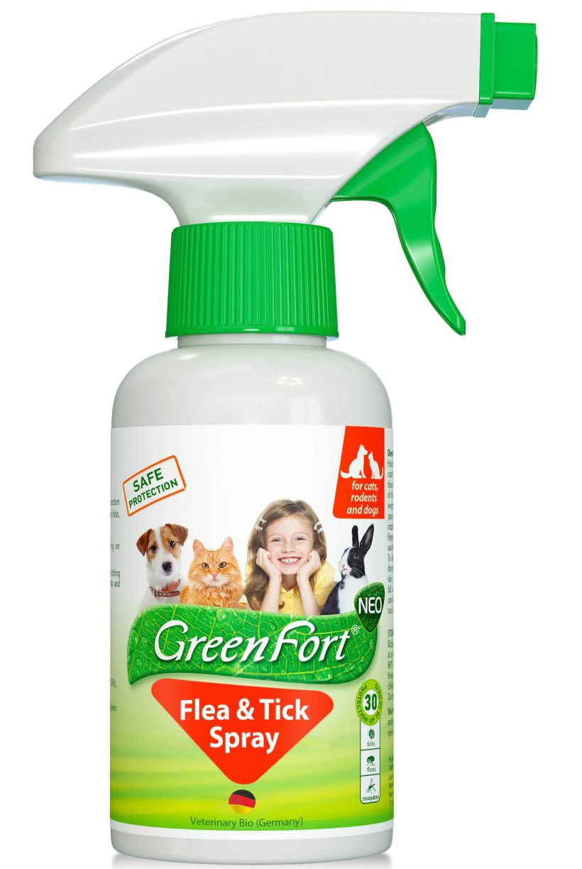 Cats Natural Flea Tick Home Spray Safe Control