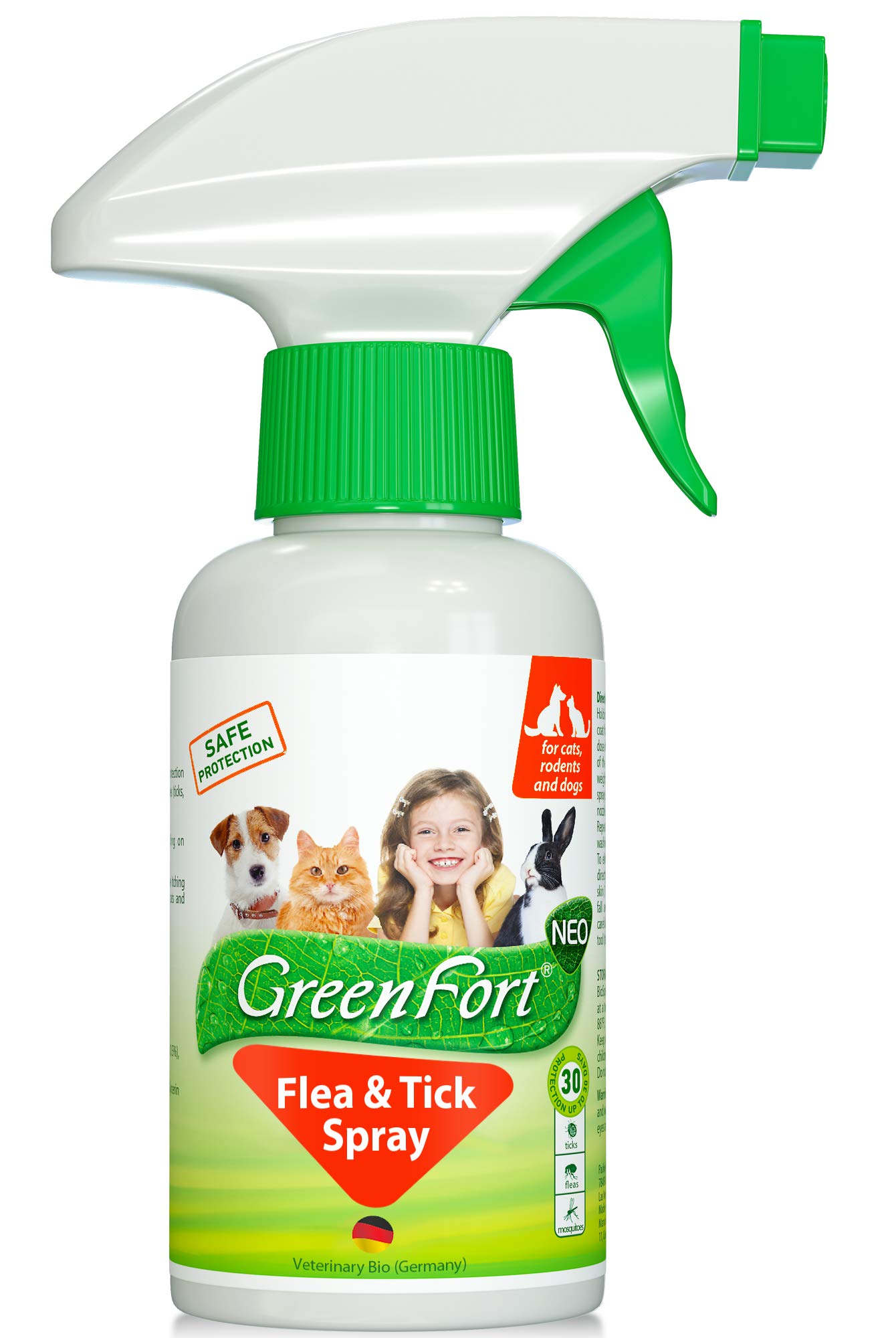 Cats Natural Flea Tick Home Spray Safe Control