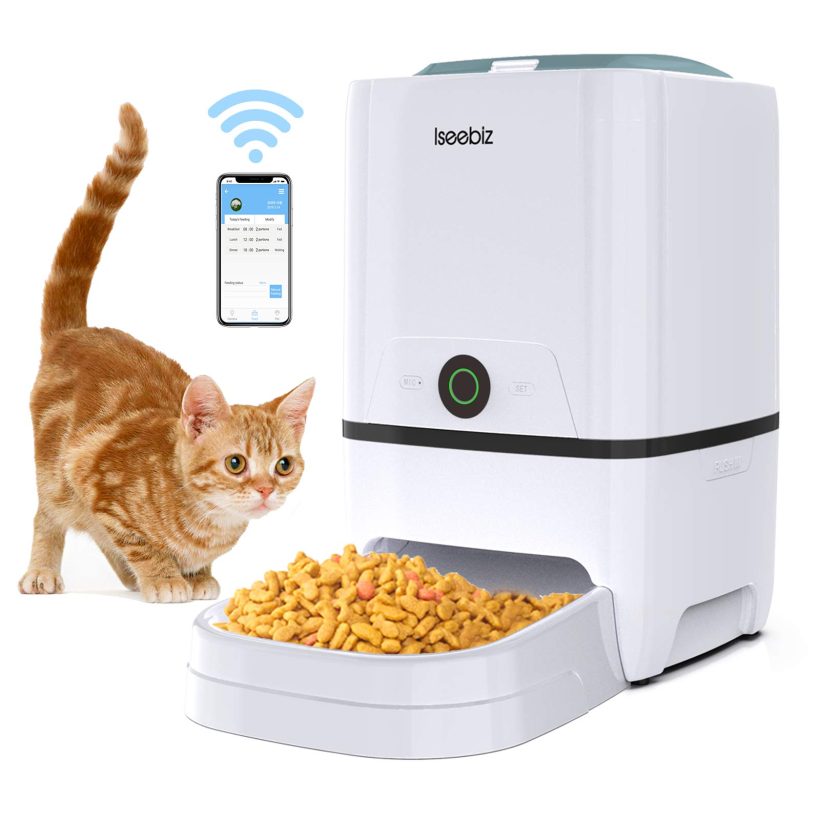 Smart Pet Feeder WiFi App Remote Control Feeding