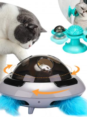 Cat Toys for Indoor Cats Windmill Funny Kitten Toys